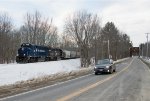 PORU 502 Approaches Rt. 106 After Crossiig the Dead River